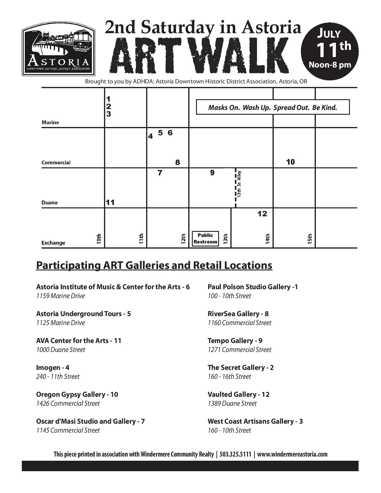 Astoria Second Saturday Art Walk