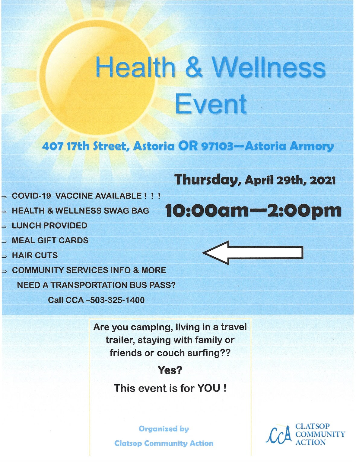 Health and Wellness Event