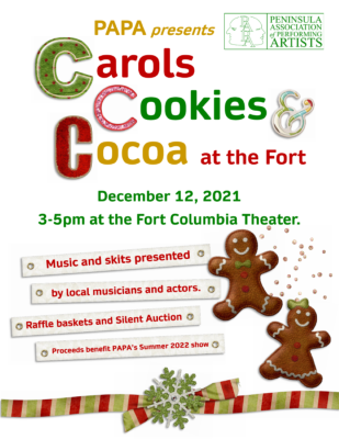 Carols, Cookies and Cocoa at the Fort Columbia State Park Theater