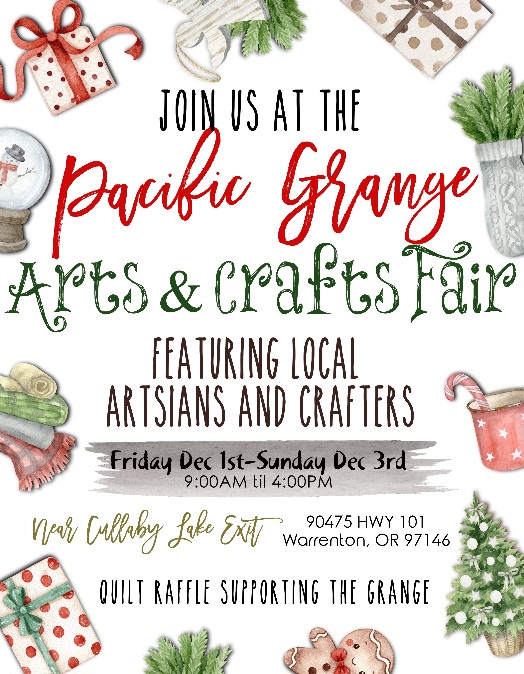 Pacific Grange Arts and Crafts Fair