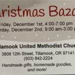 Christmas Bazaar at Tillamook United Methodist Church