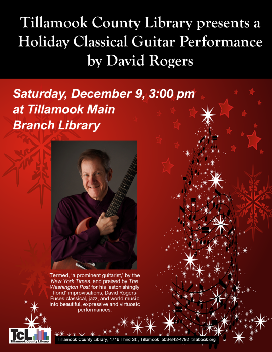 Holiday Classical Guitar Performance from Guitarist David Rogers