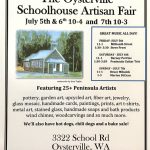 Oysterville Schoolhouse Artisan Fair