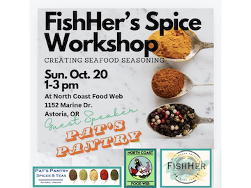 FIshHER: CPCA and Astoria Food Hub Fish Spice Workshop