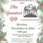 Monday Musical Club of Tillamook December Program “The Greatest Gift”