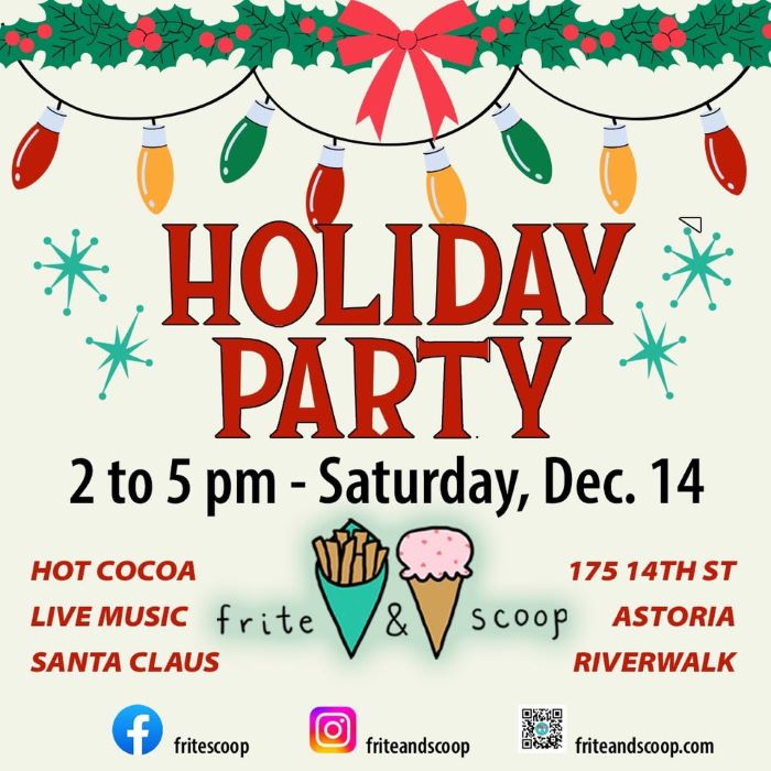 Holiday Party at Frite and Scoop