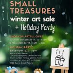 Small Treasures Fundraiser and Holiday Party at Astoria Visual Arts