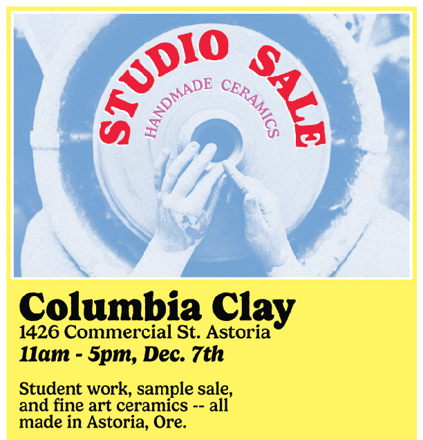 Columbia Clay Studio Sale