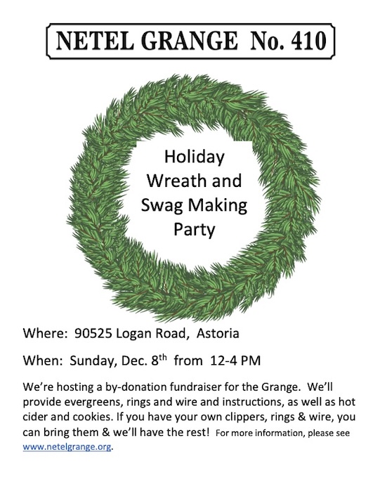 Netel Grange Wreath and Swag Making Party