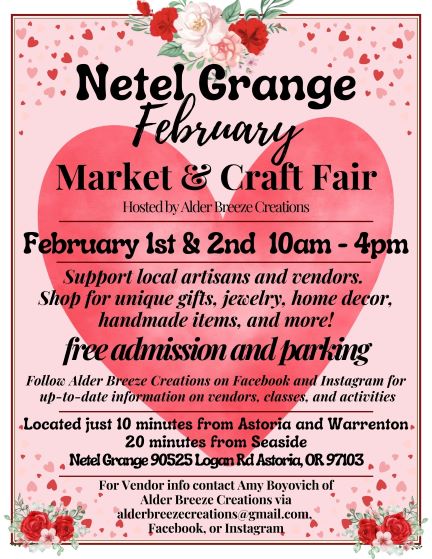 Netel Grange February Market and Craft Fair