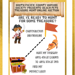 South Pacific County Humane Society Spring Beachpets Treasure Hunt Online Auction