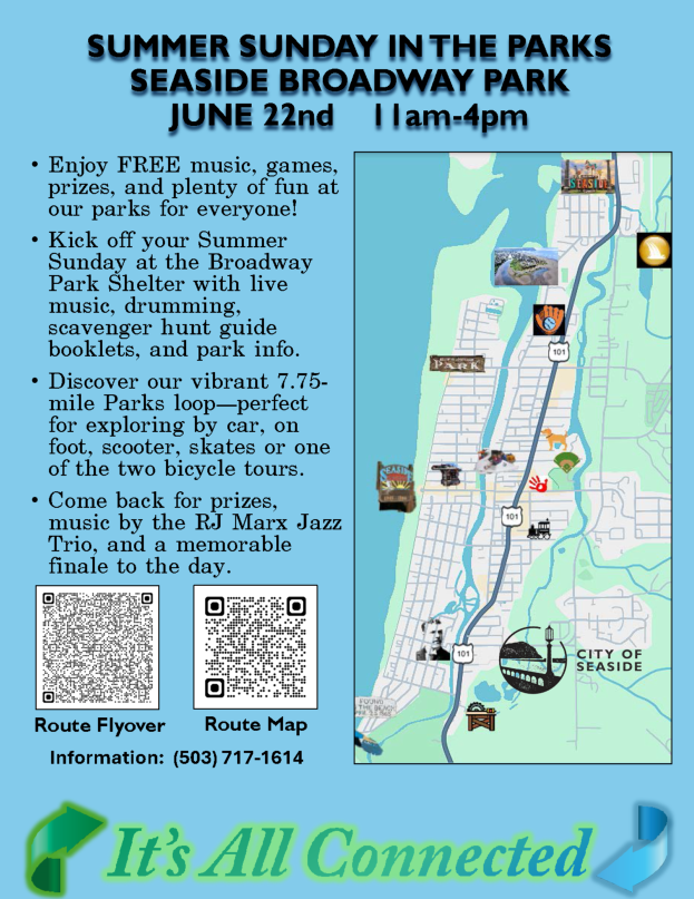 Summer Sunday in the Parks - Visit Seaside Oregon Parks