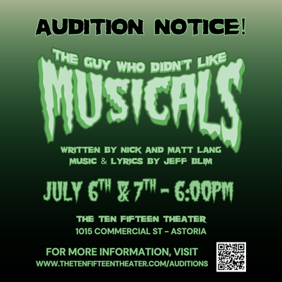 Auditions for The Guy Who Didn't Like Musicals