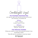 Overdose Awareness Day Candlelight Vigil