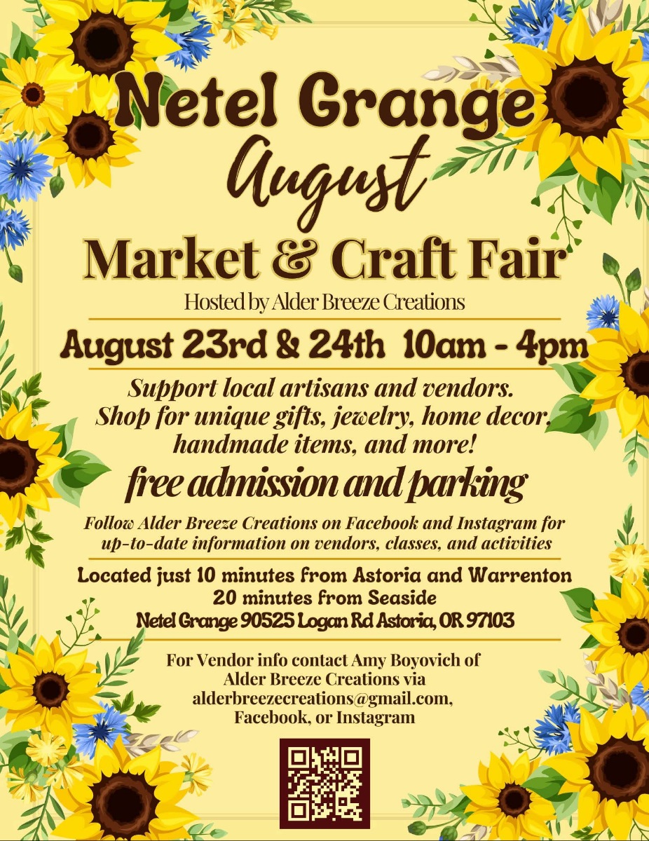Netel Grange August Market and Craft Fair