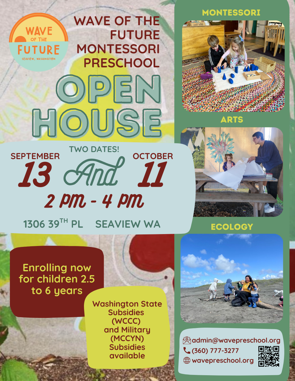Wave of the Future Preschool Open House