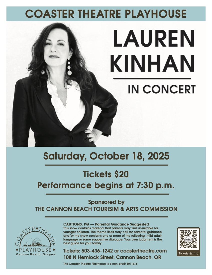 Lauren Kinhan in Concert at Coaster Theatre Playhouse
