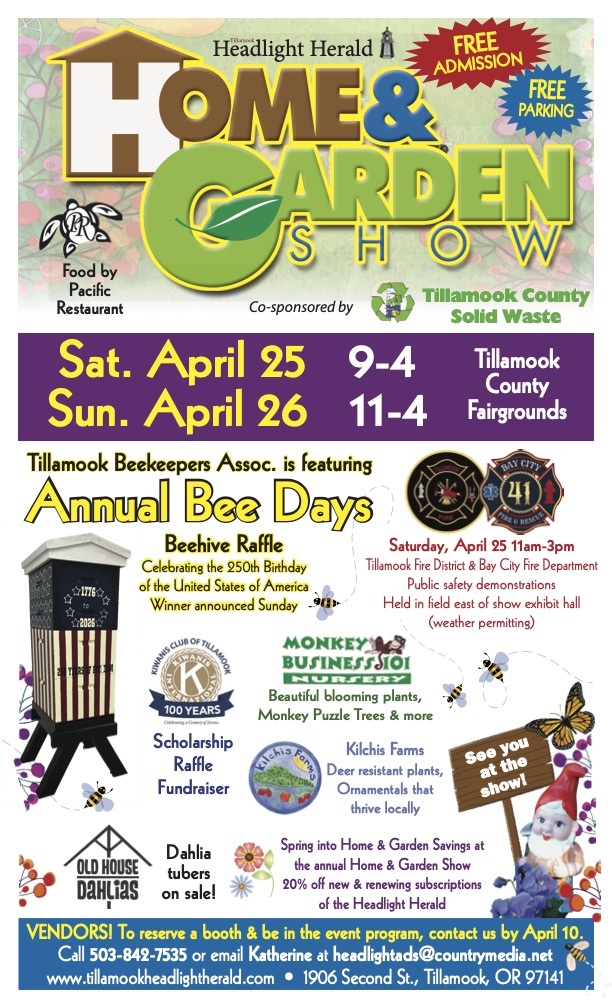 Tillamook Headlight Herald Home and Garden Show