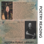 Poetry Reading featuring Juleen Eun Sun Johnson and Adam Stutz